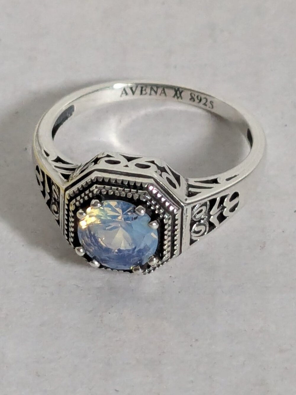 AVENA XX 925S Ancient Classic Ring Collection Size 8